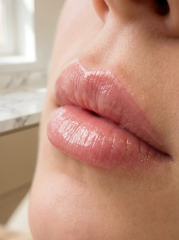 Tratamento de Hidratação Labial profunda e brilho natural